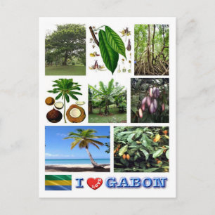 Postal Gabón - Amo Gabón -