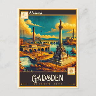 Postal Gadsden, Alabama Vintage