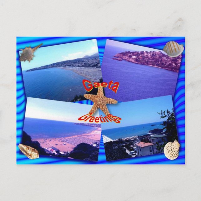 Postal Gaeta Greetings (Anverso)