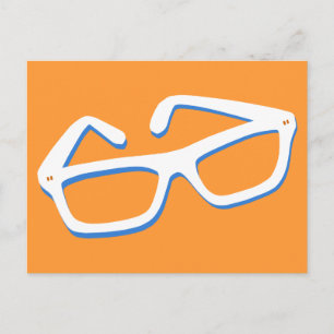 Postal Gafas de friki geniales