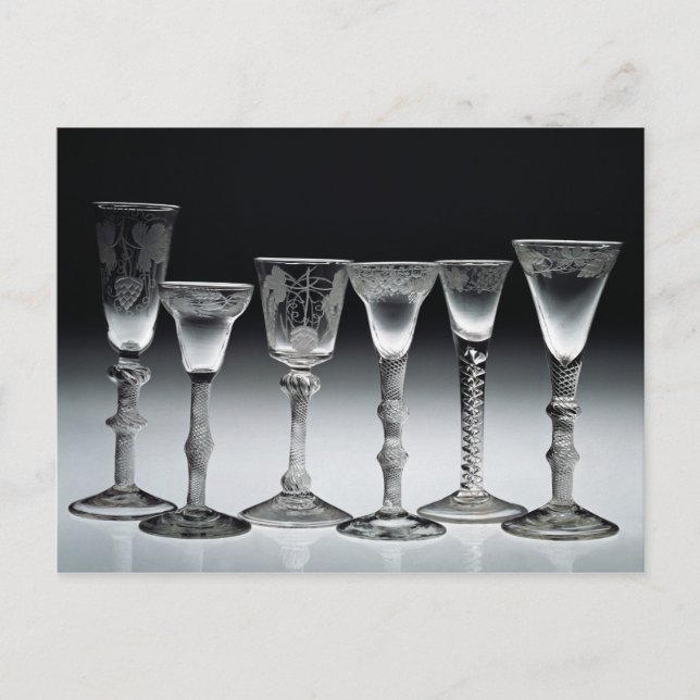 Postal Gafas de giro de aire, 1750-60 (Anverso)