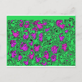 Postal Gafas de sol.