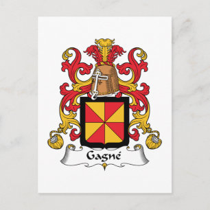 Postal Gagne Family Crest