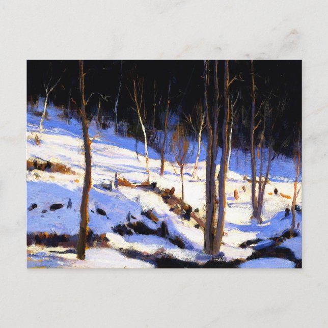 Postal Gagnon - En el Clearing, Charlevoix (Anverso)