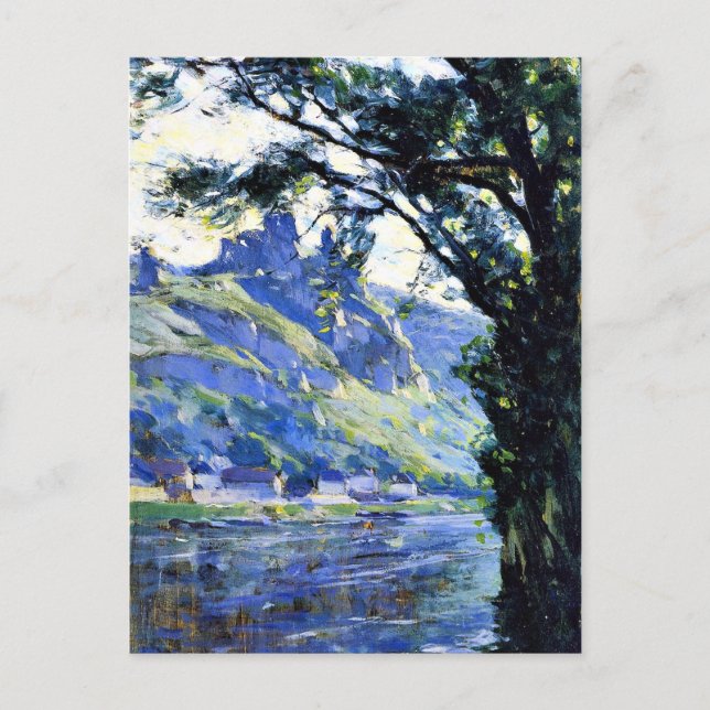 Postal Gagnon - Summer Day, Les Andelys, Normandía (Anverso)