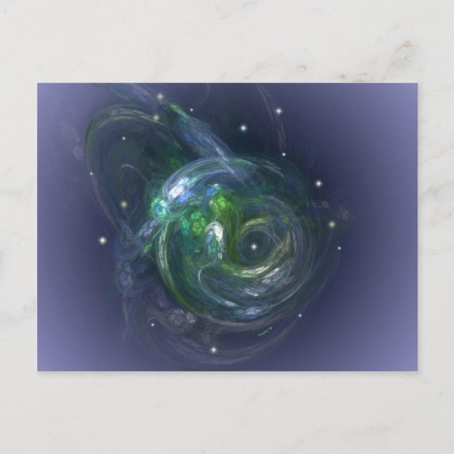 POSTAL GAIA EL PLANETA VIVO (Anverso)