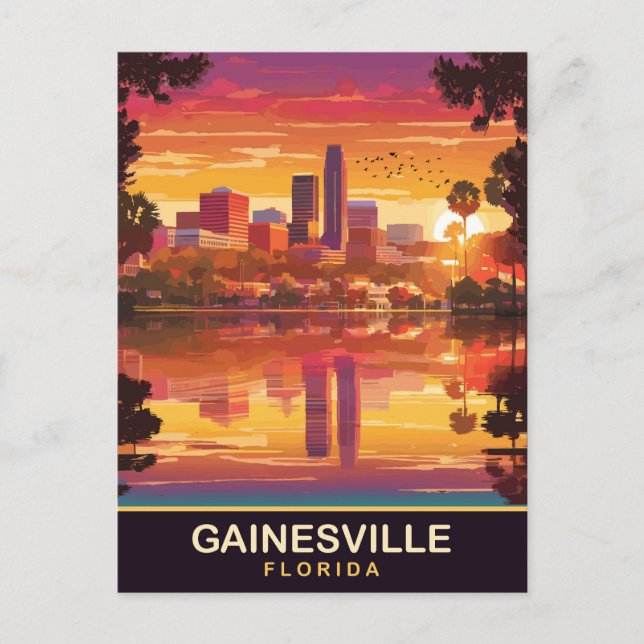 Postal Gainesville, Florida (Anverso)