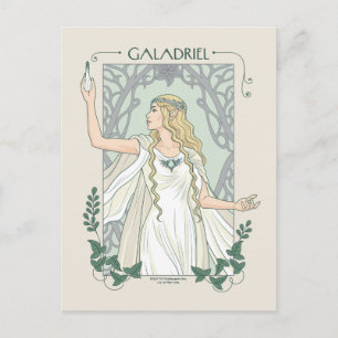 Postal Galadriel Luz de Valinor Gráfico