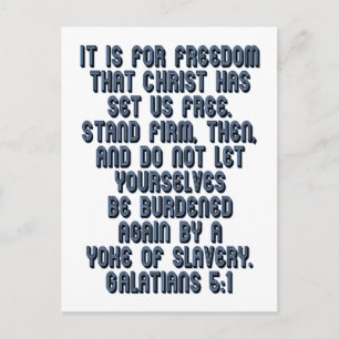Postal Galatianos 5:1