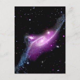 Postal Galaxia de agujeros negros NGC 6872