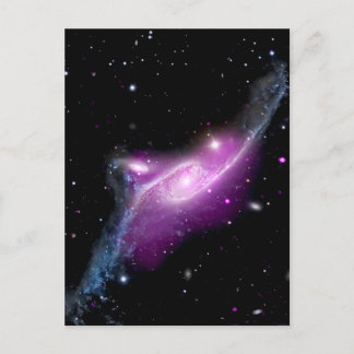 Postal Galaxia de agujeros negros NGC 6872