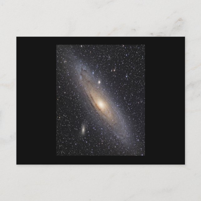 Postal Galaxia de Andromeda (Anverso)