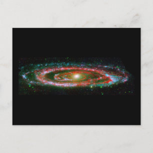Postal Galaxia de Andromeda