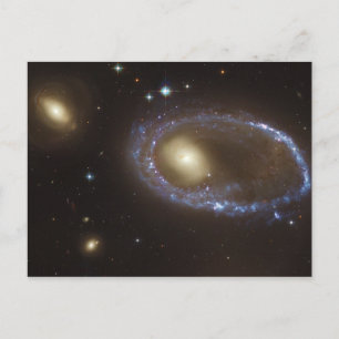 Postal Galaxia de anillo lenticular sin barreras AM 0644-