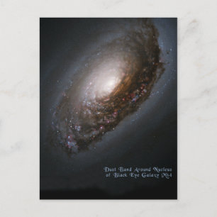 Postal Galaxia de la bella durmiente de la galaxia del