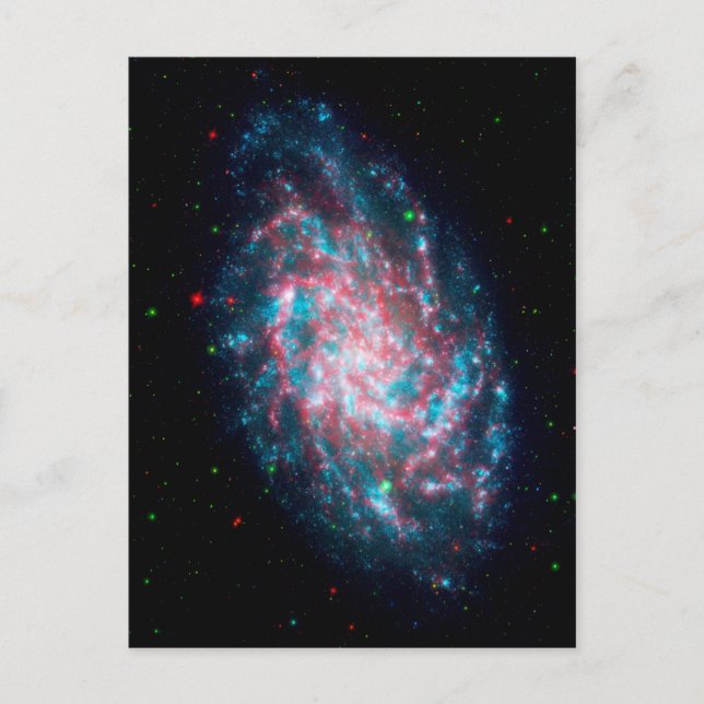 Postal Galaxia del Triángulo (Anverso)