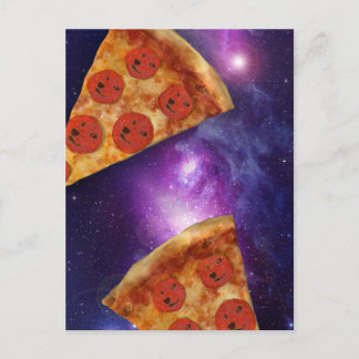 Postal Galaxia Doge Pizza