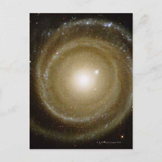 Postal Galaxia espiral (Anverso)