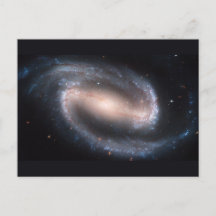 Galaxia espiral de barras NGC 1300. Original de la