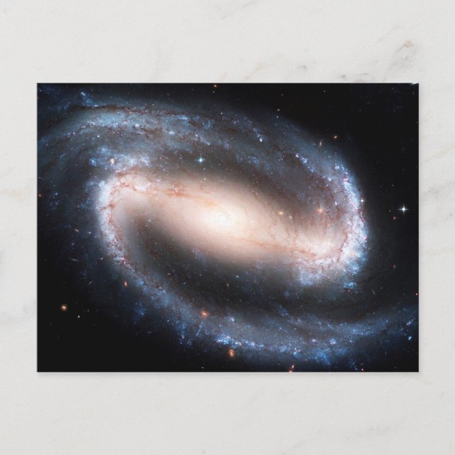 Postal Galaxia espiral majestuosa Impresión Vía Láctea An (Anverso)