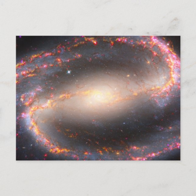 Postal Galaxia Espiral Ngc 1300. (Anverso)