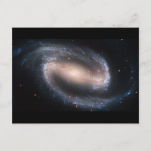Postal Galaxia espiral obstruida NGC 1300
