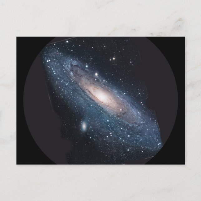 Postal Galaxia M31 Andromeda (Anverso)
