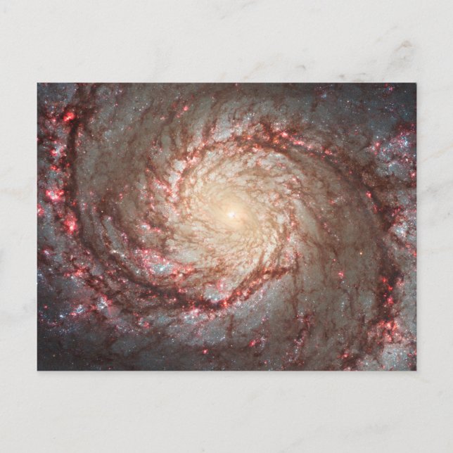 Postal Galaxia Remolino (Anverso)