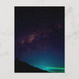 Postal Galaxia Vía Láctea Cielo Nocturno Estrellado Celes