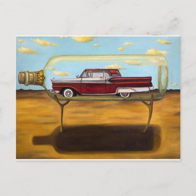 Postal Galaxie En Una Botella (Anverso)