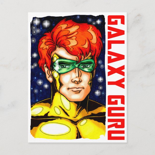 Postal Galaxy Guru (Anverso)