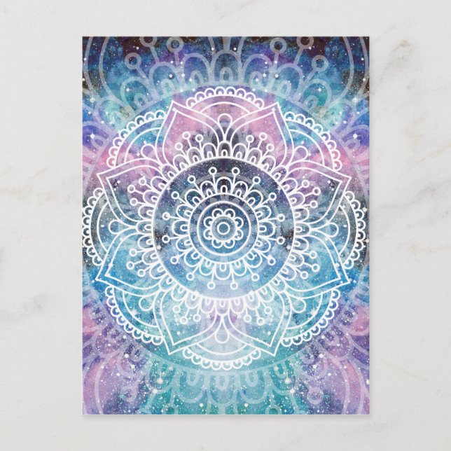 Postal Galaxy Mandala (Anverso)