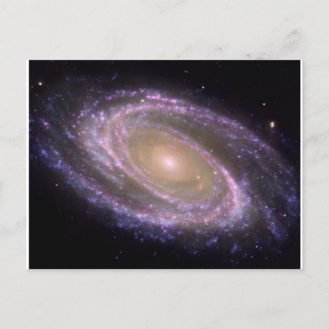 Postal Galaxy Multilongitud de onda M81 (Anverso)