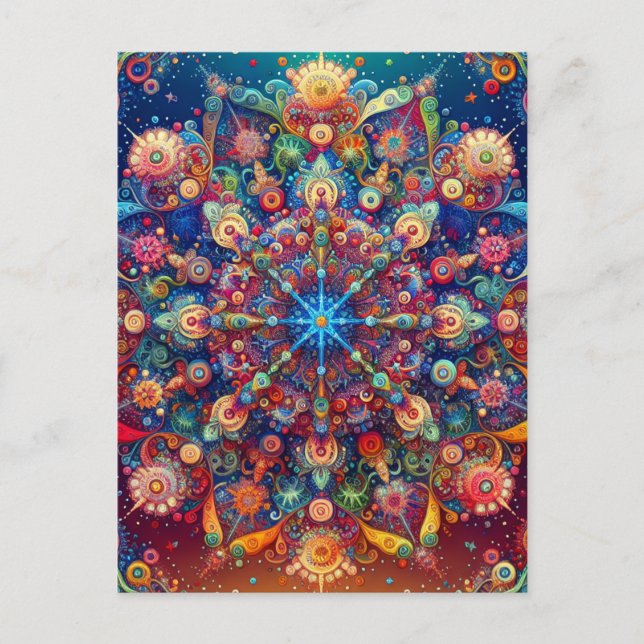 POSTAL GALAXY STAR (Anverso)