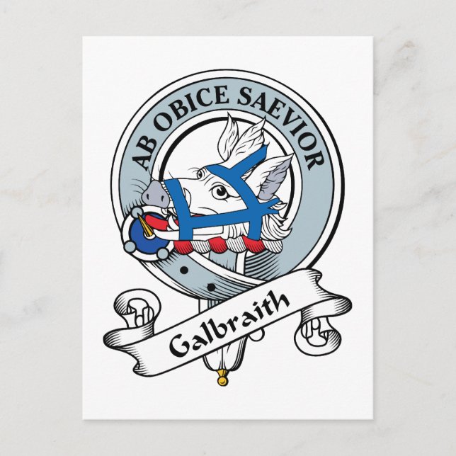 Postal Galbraith Clan Badge (Anverso)
