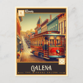 Postal Galena, Illinois | Vintage