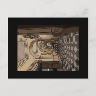 Postal Galería de arte de Kelvingrove y sede de museos