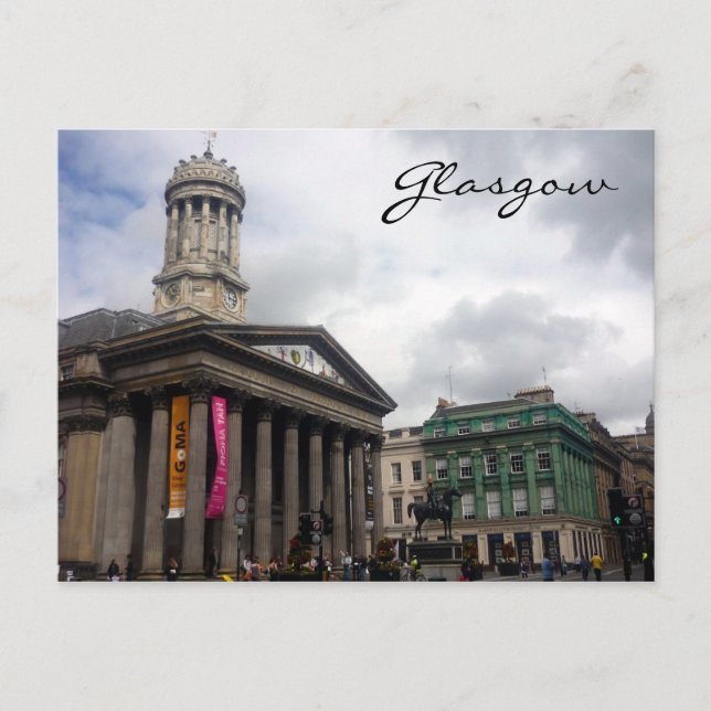 Postal galería de arte moderno glasgow (Anverso)