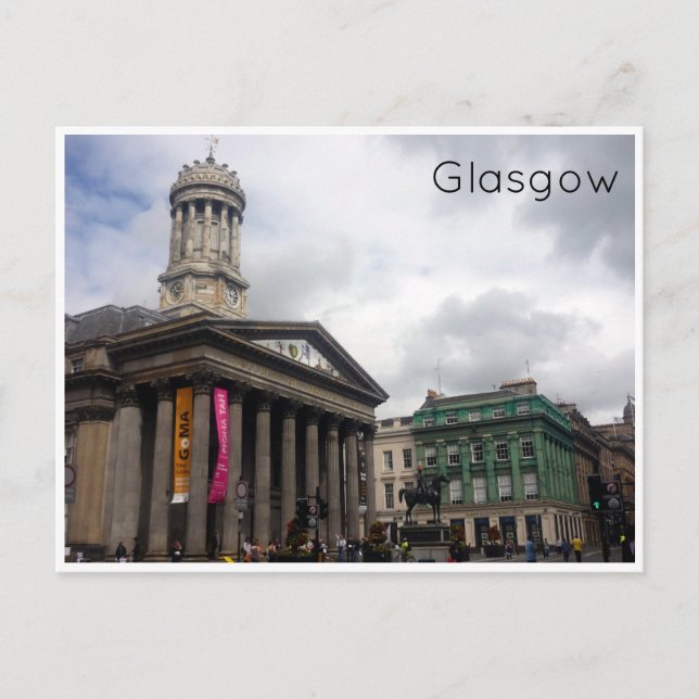 Postal galería de arte moderno glasgow (Anverso)