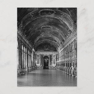 Postal Galería de espejos del palacio de Versalles Franci