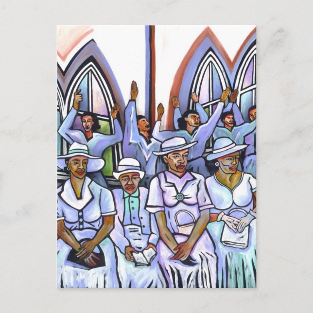 Postal Galería Gris: Elogios (Anverso)