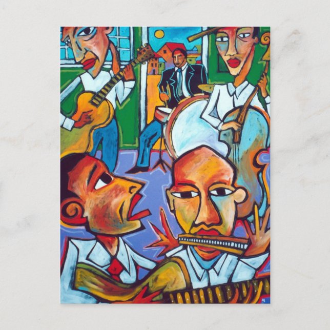 Postal Galería Gris: Juke Joint Boys (Anverso)