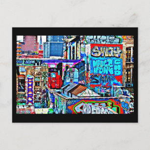 Postal Galería Postal-Resumen/Misc-Graffiti 6