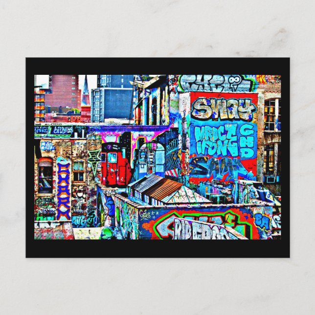 Postal Galería Postal-Resumen/Misc-Graffiti 6 (Anverso)