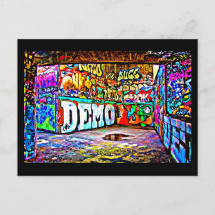 Postal Galería Postcard-Abstract/Misc-Graffiti 12