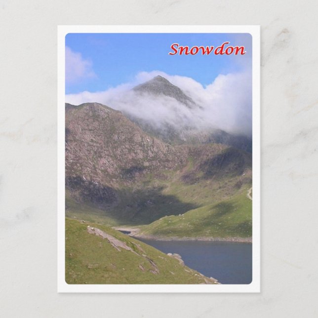 Postal Gales - Snowdon - (Anverso)