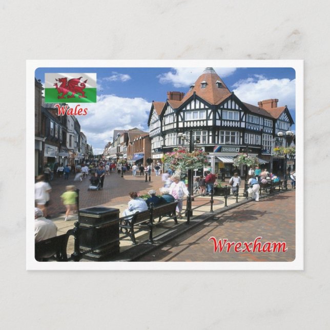 Postal Gales - Wrexham - (Anverso)