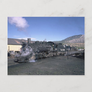 Postal Gálibo estrecho D&RGW 2-8-2