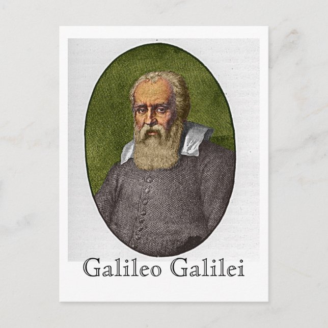 Postal Galileo Galilei (Anverso)