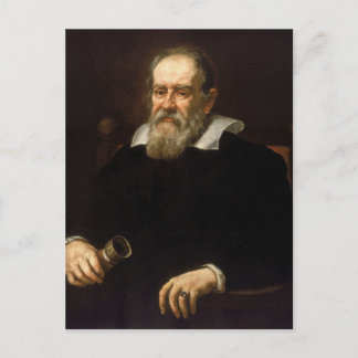 Postal Galileo Galilei: Padre de la Ciencia y la Astronom